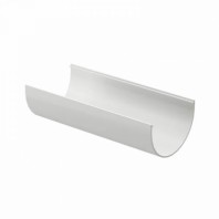 Желоб водосточный Docke Premium Ø120 мм, L=3000 мм, цвет: Белый