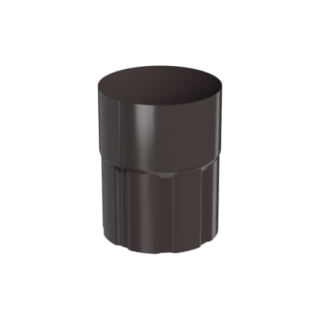 Соединитель труб, Технониколь, Ø90 мм, Puretan, цвет: Темно-коричневый