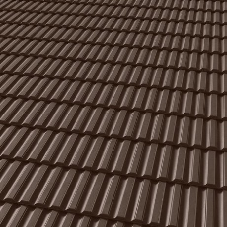 Керамическая черепица Tejas Borja, Technica 10, Цвет: Chocolate