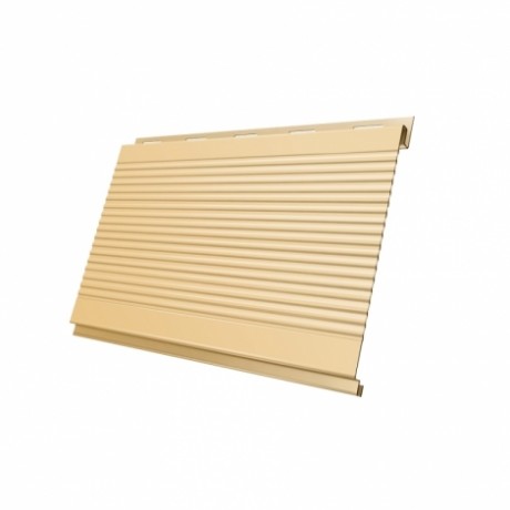 Металлический сайдинг Вертикаль Gofr GL 0,45 PE, цвет: RAL 1014