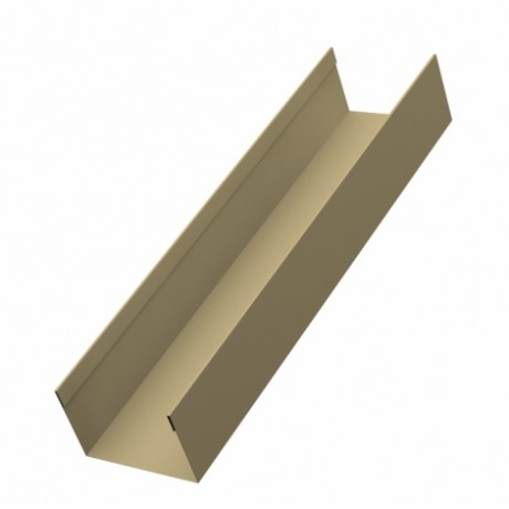 Стойка забора жалюзи Milan,Tokio 60х40 мм., 0.45 мм., PE., RAL 1014