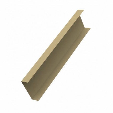 Накладка на столб декор, забора жалюзи Milan,Tokio 0.45 мм., PE., RAL 1014