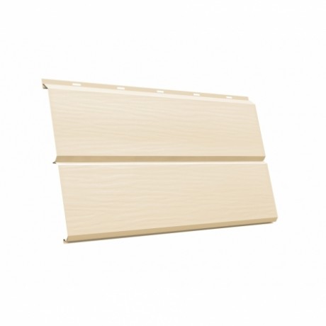 Металлический сайдинг ЭкоБрус 3D GL, PE 0,45, цвет: 1014