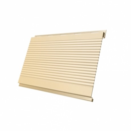 Металлический сайдинг Вертикаль Gofr GL 0,45 PE, цвет: RAL 1015