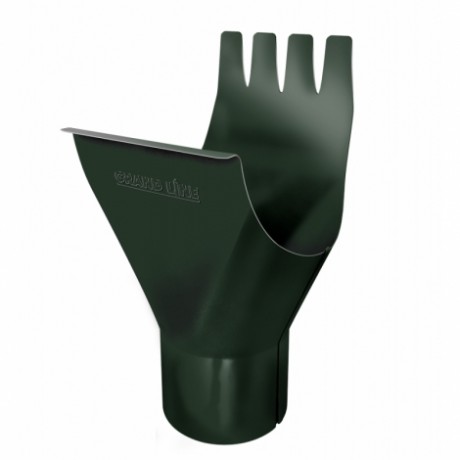 Воронка желоба Grand Line, Ø125 мм, Granite - double, RR 11