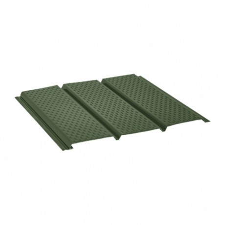 Софит Aquasystem, металлический полная перфорация, из стали GreenCoat Pural BT 0.5 мм, RR 11