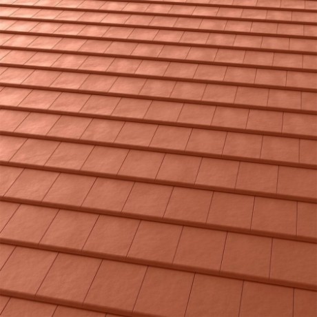 Керамическая черепица Tejas Borja, Flat 10, Цвет: Red