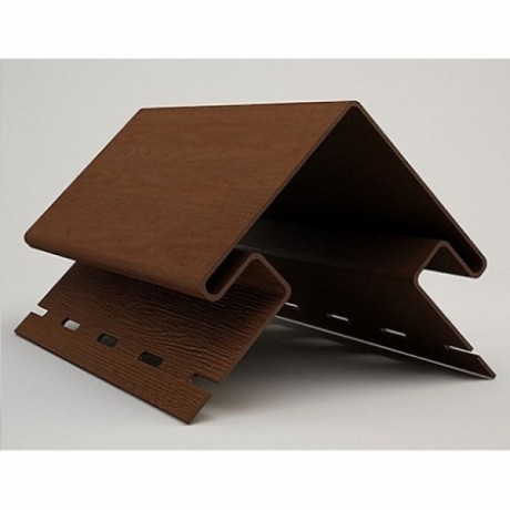 Угол наружный Альта-Профиль 3000 мм цвет: Коричневый