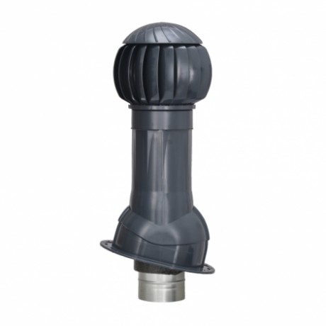 Комплект вентиляции для металлочерепицы Gervent 160 мм, труба изолированная 150 мм, RAL 7024