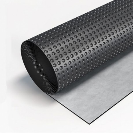 Замена бетонной подготовки, мембрана профилированная Planter Extra GEO с геотекстилем 2x15m