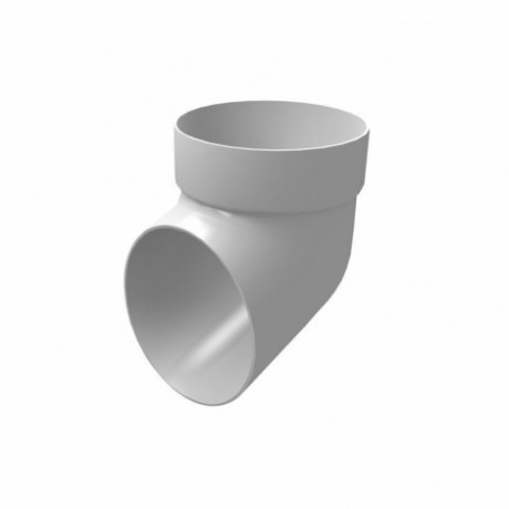 Слив трубы Grand Line Ø90 мм, RAL 9003