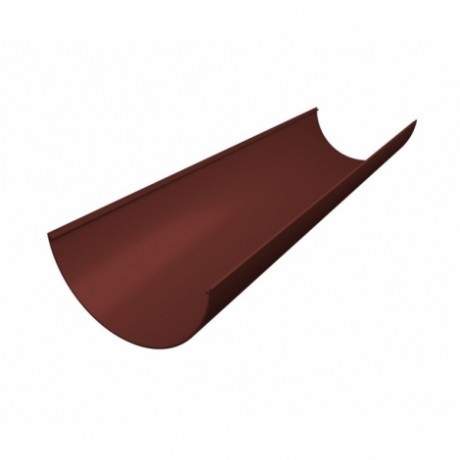 Желоб водосточный Grand Line Ø120 мм, L=3000 мм, RAL 8017