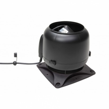 S-вентилятор VILPE E120S Ø 125 с основанием черный