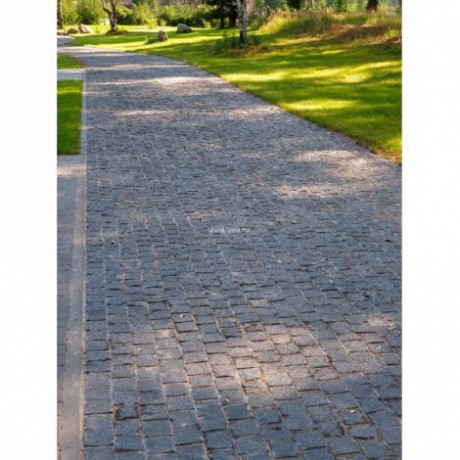 Гранитная брусчатка Дымово, колотая 100х100х50 мм