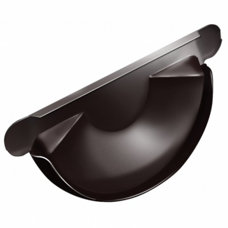 Заглушка универсальная Grand Line, Ø125 мм, Granite - double, RAL 8017