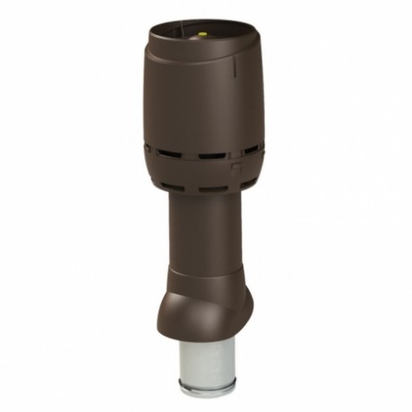 125P/IS/500 FLOW, Р-вентиляционный выход изолированный VILPE, цвет: коричневый