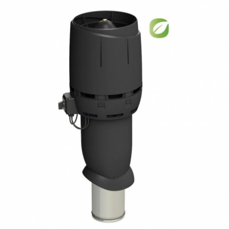 Вентилятор FLOW ECо 160P VILPE Ø160/700 на постоянном токе, цвет: черный