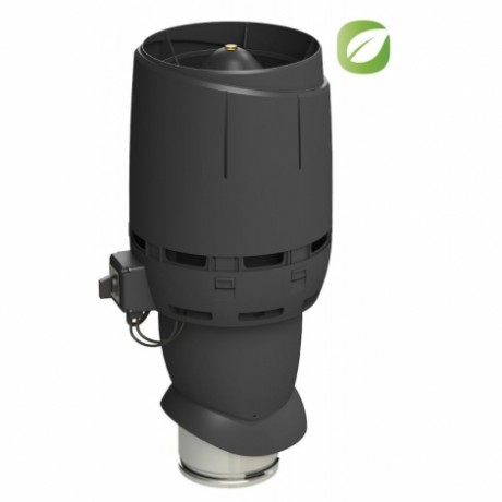 Вентилятор FLOW ECо 160P VILPE Ø160/500 на постоянном токе, цвет: черный