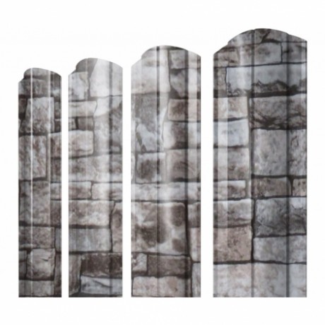 Круглый фигурный штакетник 0.45  Print Elite Fine