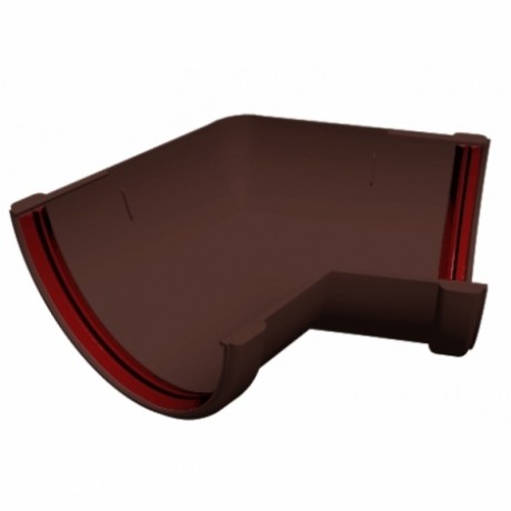 Угол желоба 135˚ Grand Line Ø120 мм, RAL 8017