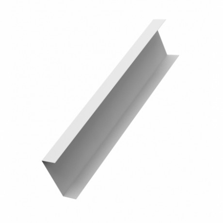 Накладка на столб для забора жалюзи Milan Tokio 0.45mm PE RAL 7004