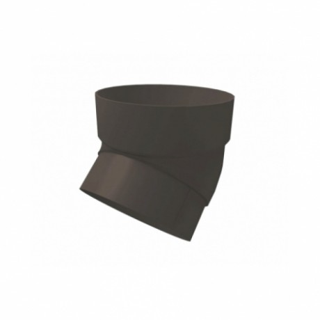 Колено трубы 45˚ Grand Line Дизайн Ø90 мм, RAL 7024