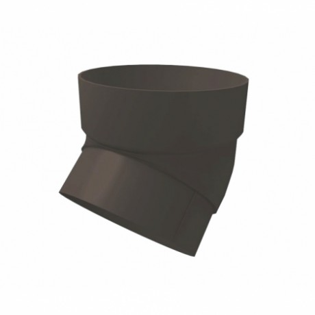 Колено трубы 45˚ Grand Line Ø90 мм, RAL 7024