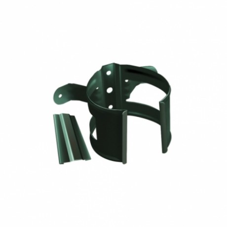 Хомут трубы металлический под дерево Grand Line Дизайн Ø135 мм, RAL 6005