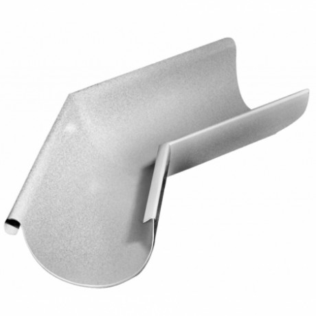 Угол желоба внутренний 135° Grand Line, Ø125 мм, Al-Zn