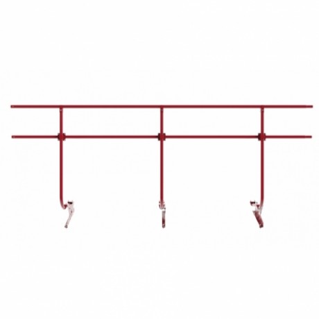 Ограждение кровли универсальное Borge, H=1200 мм, L=3000 мм, RAL 3003