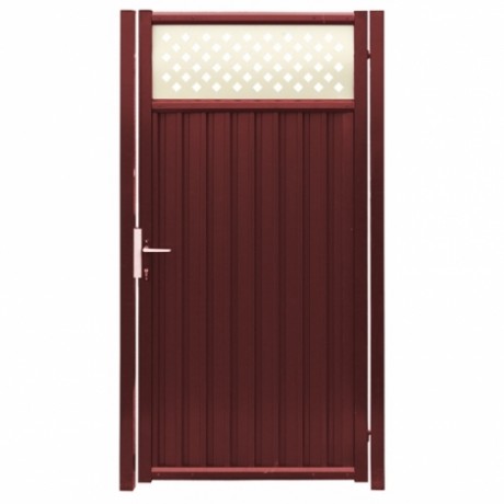 Калитка модульная Estet Plus, 2.0 х 1 м., RAL 3005/1014