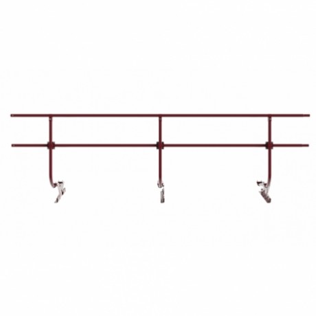 Ограждение для фальцевой кровли Borge, H=900 мм, L=3000 мм, RAL 3005