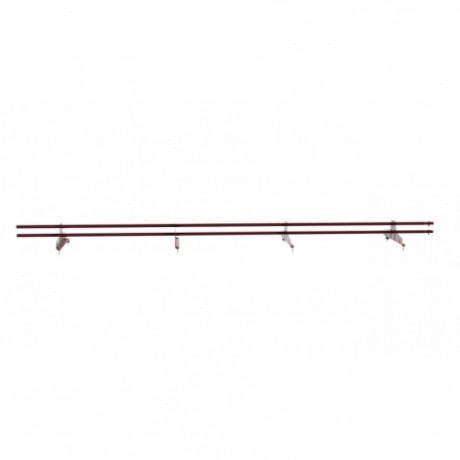 Снегозадержатель BORGE на металлочерепицу 3000mm RAL 3005