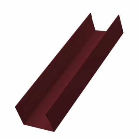 Стойка забора жалюзи Milan,Tokio 60х40 мм., 0.45 мм., Drap, RAL 3005