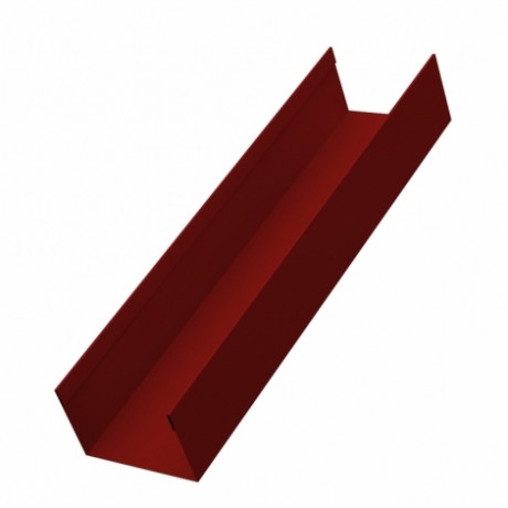 Стойка забора жалюзи Milan,Tokio 60х40 мм., 0.45 мм., PE., RAL 3011