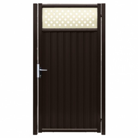 Забор Гранд Лайн, калитка модульная Estet Plus 2.0x1m RR 32/1013