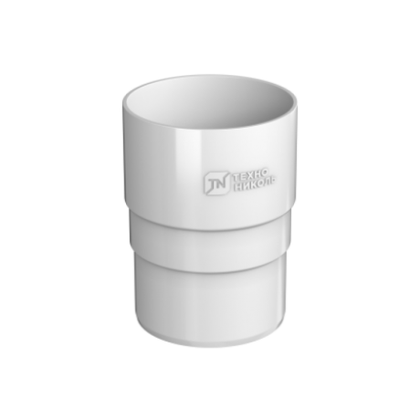 Соединитель труб Технониколь Ø82 мм, цвет: Белый