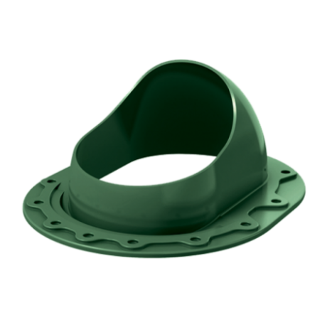 Проходной элемент для фальцевой и битумной кровли Технониколь SKAT, цвет: зелёный