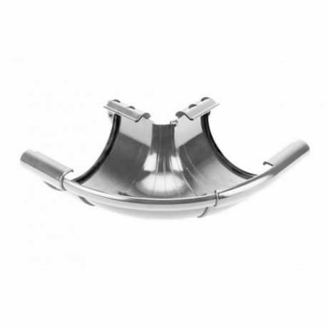 Угол желоба регулируемый 90°-150° Galeco  Ø152(130)/100 мм, цвет: Белый