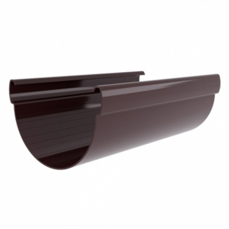 Желоб водосточный Grand Line Дизайн Ø135 мм, L=3000 мм, RAL 8017