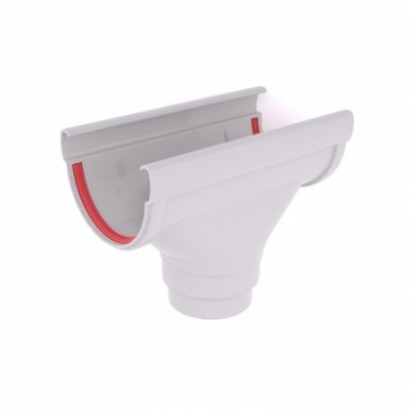 Воронка желоба Grand Line Дизайн Ø135 мм, RAL 9003