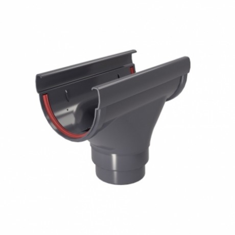 Воронка желоба Grand Line Дизайн Ø135 мм, RAL 7024