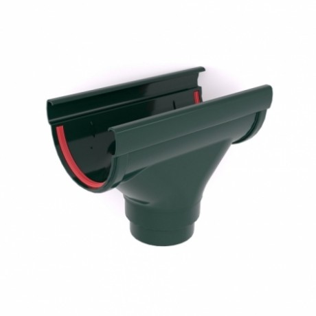 Воронка желоба Grand Line Дизайн Ø135 мм, RAL 6005