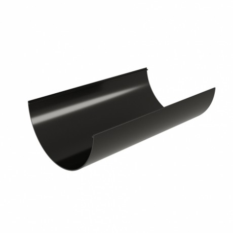 Желоб водосточный Grand Line Ø120 мм, L=3000 мм, RAL 9005