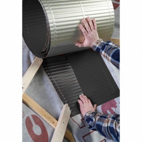 Желобок для ендовы Braas, Бигекеле, чёрный, L=1450 мм