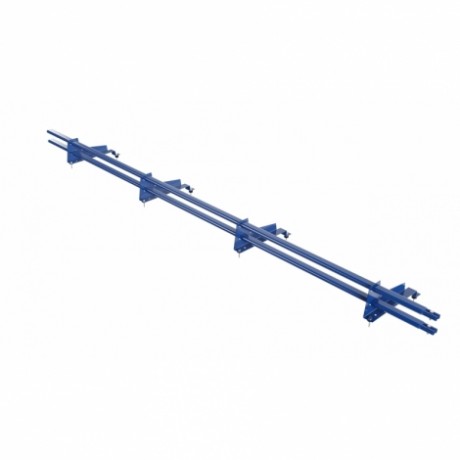 Снегозадержатель на металлочерепицу BORGE с высокой ступенькой, шаг обрешетки 350мм, L=3000 мм, RAL 5005