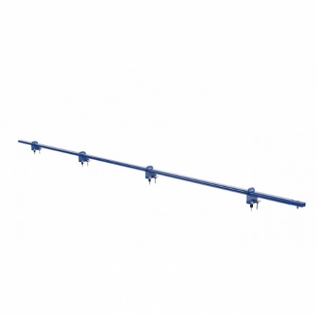 Снегозадержатель на металлочерепицу BORGE, однотрубчатый, L=3000 мм, RAL 5005