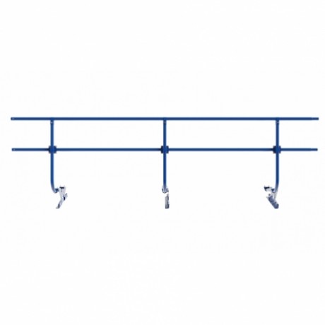 Ограждение для фальцевой кровли Borge, H=900 мм, L=3000 мм, RAL 5005