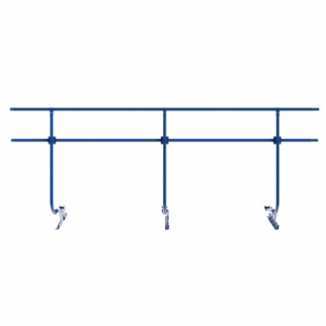 Ограждение для фальцевой кровли Borge, H=1200 мм, L=3000 мм, RAL 5005
