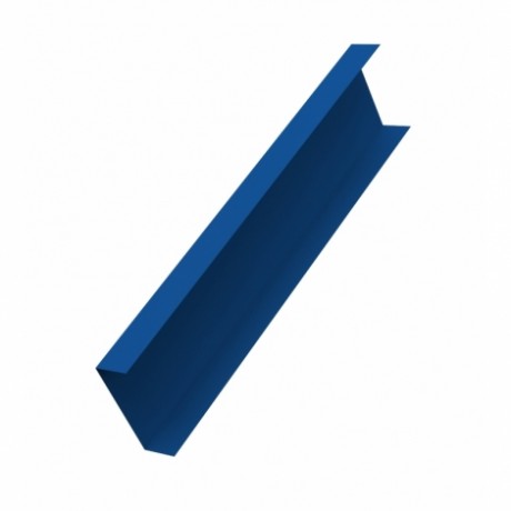 Накладка на столб декор, забора жалюзи Milan,Tokio 0.45 мм., PE., RAL 5005